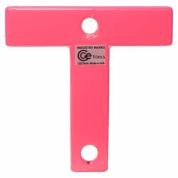 CGE Tools Industry Mark T- Fluorescent Pink