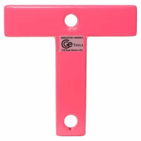 CGE Tools Industry Mark T- Fluorescent Pink