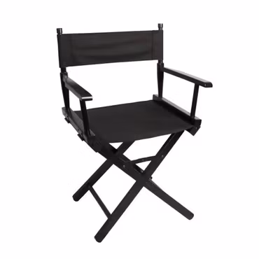 Short Wooden Director Chair