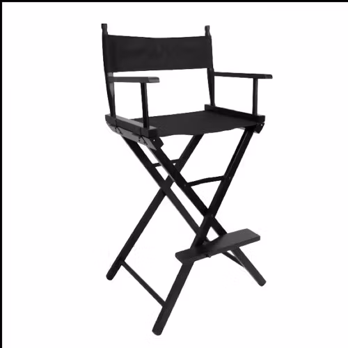 Tall Wooden Director Chair