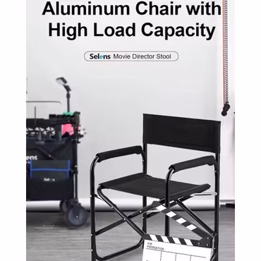 Stainless steel Director Chair