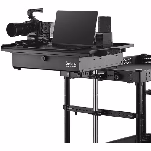Work Platform with Locking Drawer