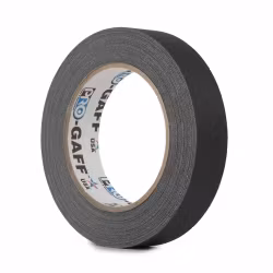 Svart, Pro Gaff 24mm x 22,8m Cloth Tape Black