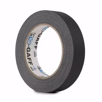 Svart, Pro Gaff 24mm x 22,8m Cloth Tape Black