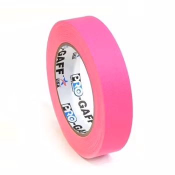 Pro Gaff 24mm x 22,8m Cloth Tape Fluorescent Pink