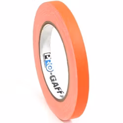 Pro Gaff 12mm x 22,8m Cloth Tape Fluorescent Orange