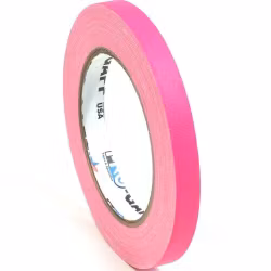 Pro Gaff 12mm x 22,8m Cloth Tape Fluorescent Pink