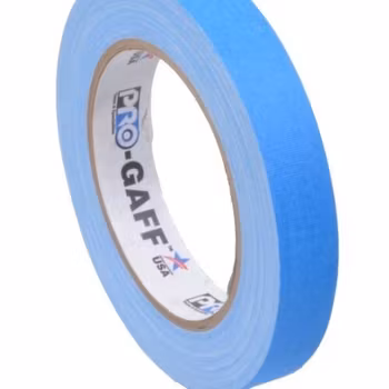 Pro Gaff 19mm x 22,8m Cloth Tape Fluorescent Blue