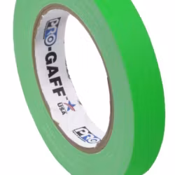 Pro Gaff 19mm x 22,8m Cloth Tape Fluorescent Green