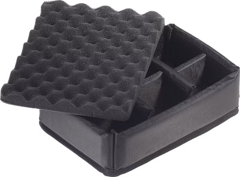 B&W Outdoor Cases Type 1000 Svart (m. inredning)