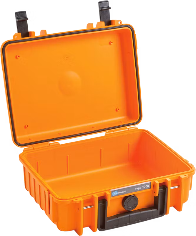 B&W Outdoor Cases Type 1000 Orange (utan inredning