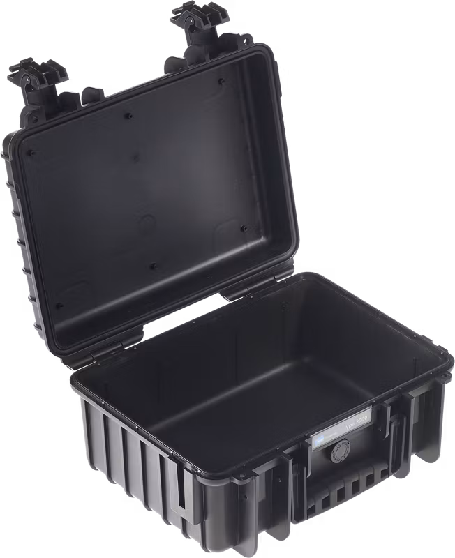 B&W Outdoor Cases Type 3000 Svart (utan inredning)