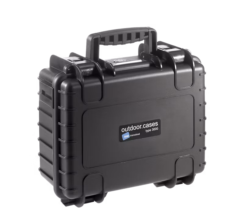 B&W Outdoor Cases Type 3000 Svart (utan inredning)