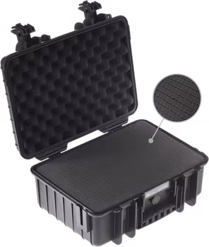 B&W Outdoor Cases Type 4000 Svart (m. skumplast)
