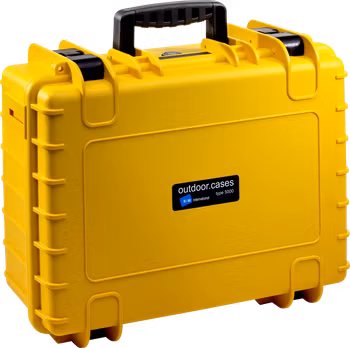 B&W Outdoor Cases Type 5000 Gul (utan inredning)