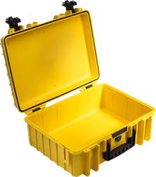 B&W Outdoor Cases Type 5000 Gul (utan inredning)