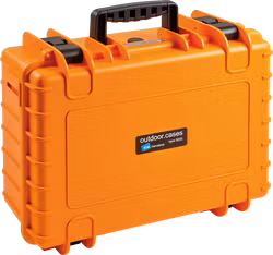B&W Outdoor Cases Type 5000 Orange (m. skumplast)