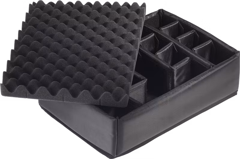 B&W Outdoor Cases Type 5000 Orange (m. avdelare)