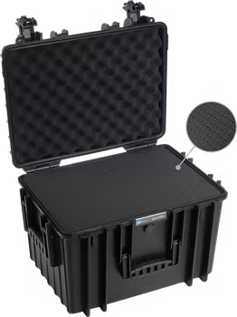 B&W Outdoor Cases Type 5500 Svart (m. skumplast)