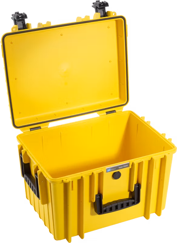 B&W Outdoor Cases Type 5500 Gul (utan inredning)
