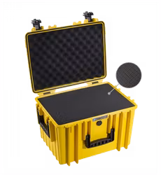 B&W Outdoor Cases Type 5500 Gul (m. skumplast)
