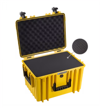 B&W Outdoor Cases Type 5500 Gul (m. skumplast)