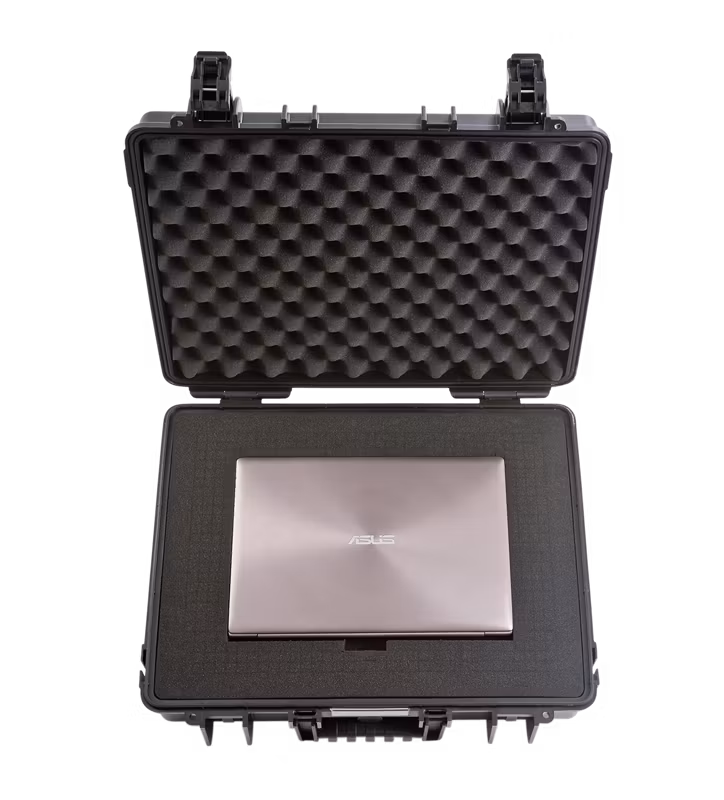 B&W Outdoor Cases Type 6040 Svart (m. skumplast)