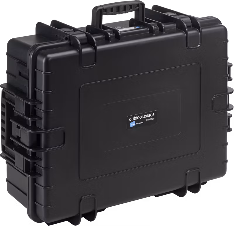 B&W Outdoor Cases Type 6500 Svart (utan inredning)