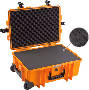 B&W Outdoor Cases Type 6700 Orange (m. skumplast)