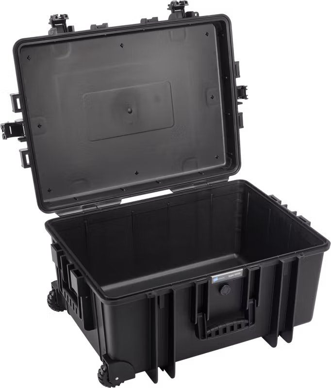 B&W Outdoor Cases Type 6800 Svart (utan inredning)