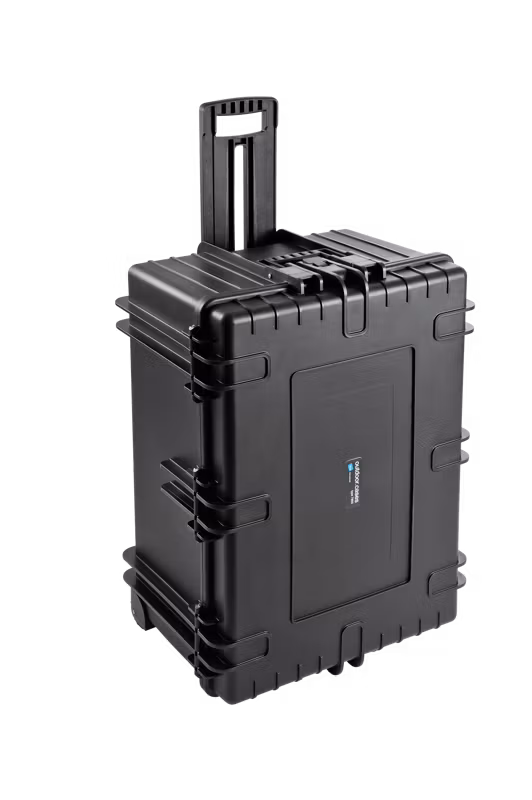 B&W Outdoor Cases Type 7800 Svart (m. skumplast)