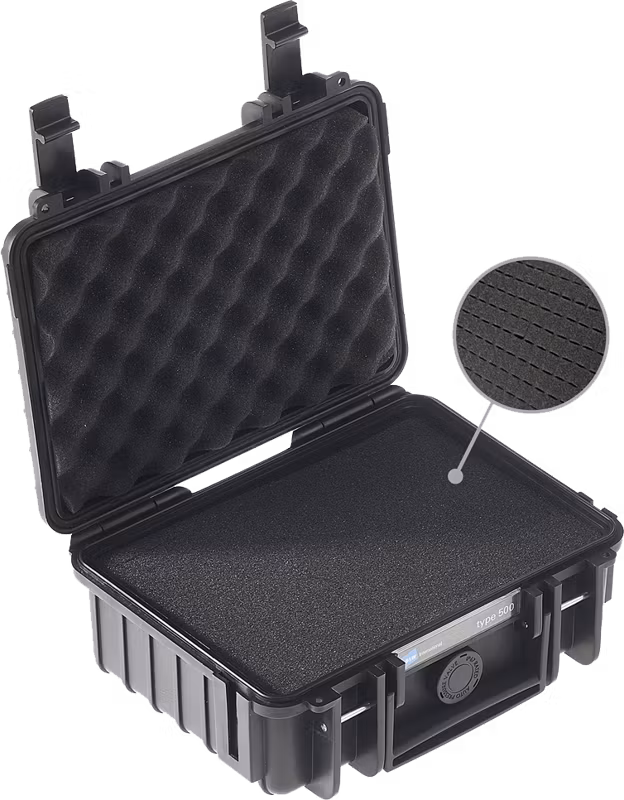 BW Outdoor Cases Pre-Cut Foam /SI for type 500