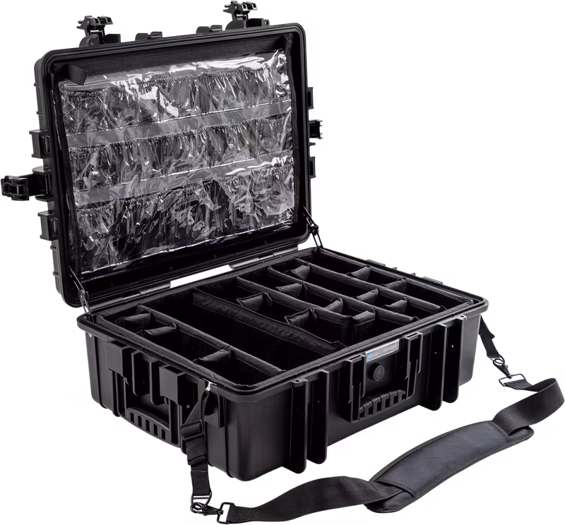 BW Outdoor Cases Type 6500 for Medical Emergency Kit, black