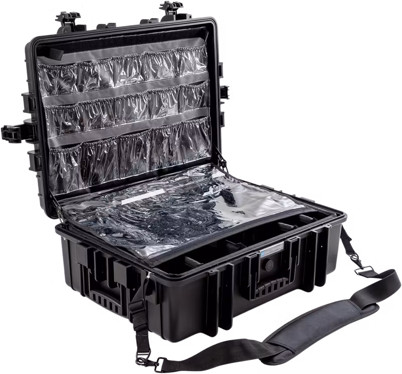 BW Outdoor Cases Type 6500 for Medical Emergency Kit, black