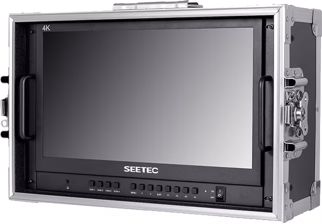 Seetec monitor ATEM156-CO HDMI 15.6" Video Monitor with Flightcase