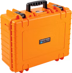 BW Outdoor Case Type 6000, empty, Orange