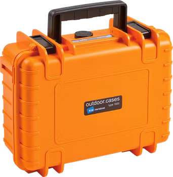 BW Outdoor Case Type 1000 for GoPro Hero 12 (fits even GoPro Hero 9/10/11), Orange