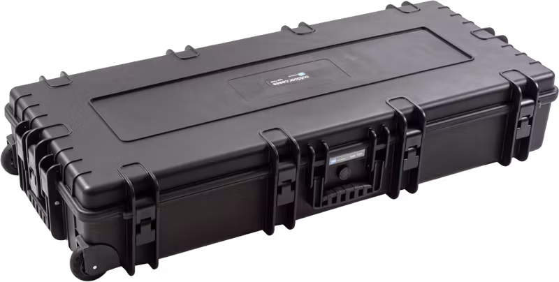 BW Outdoor Cases Type 7200 for gun/rifle/guitar case I Black (empty)