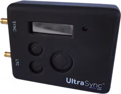 Atomos Black silicone case with a Velcro reverse, designed to fit the UltraSync ONE