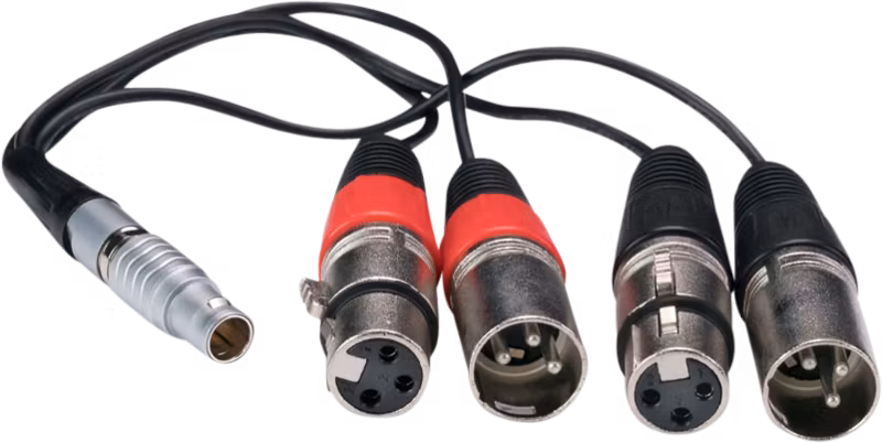 Atomos XLR (input/output) Balanced XLR breakout cable