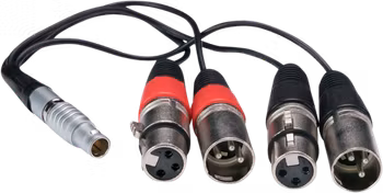 Atomos XLR (input/output) Balanced XLR breakout cable