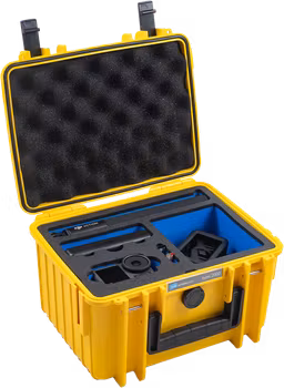 BW Outdoor Case Type 2000 for DJI Osmo Action 3 / Yellow