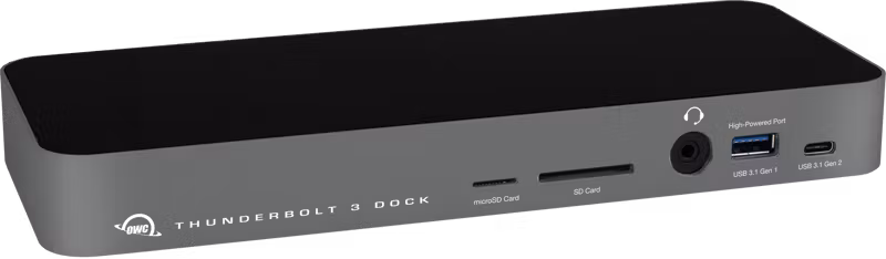 OWC Dock Thunderbolt 3 Dock - 14-Port with Cable - Space Gray