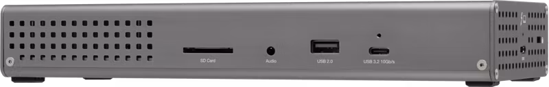 OWC Dock Thunderbolt 4 Go Dock for Mac & Windows, built-in power supply