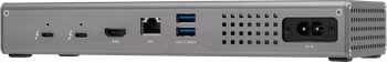 OWC Dock Thunderbolt 4 Go Dock for Mac & Windows, built-in power supply