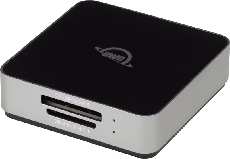 OWC Cardreader Atlas USB-C Dual-slot CFexpress Type B and SDXC UHS-II