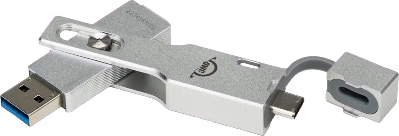 OWC Envoy Pro mini thumbdrive profile SSD with lanyard 1.0TB