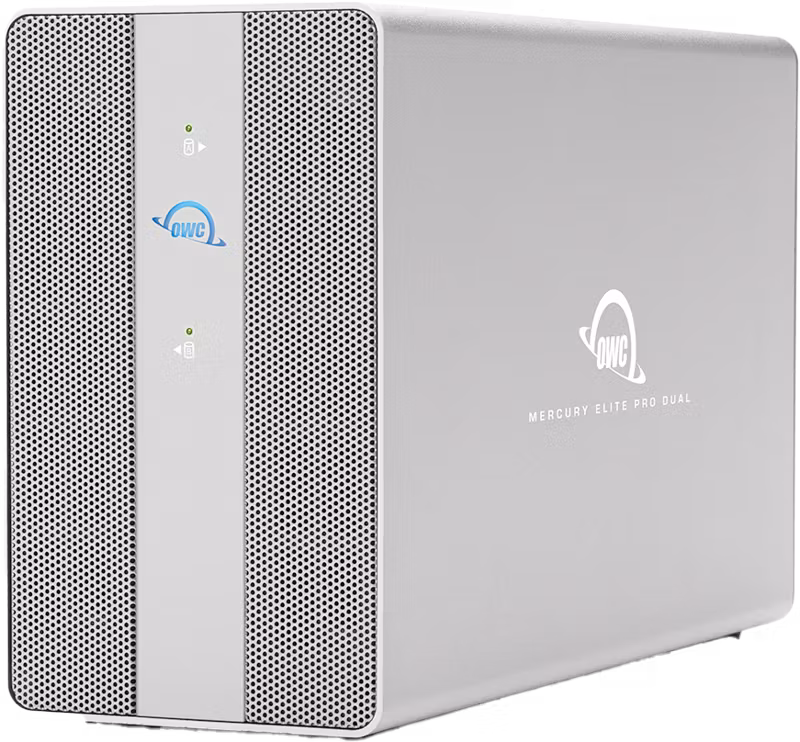 OWC Mercury Elite Pro Dual with 3-Port USB Hub Enclosure 0GB