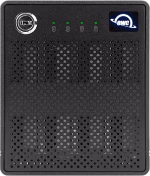 OWC ThunderBay 4 mini ProGrade 4-DriveTB3 Mac/Win(2xTB3 Ports,w/Softraid RAID 0/1/4/5/1+0) 8TB