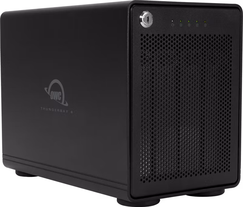 OWC ThunderBay 4 RAID. 4-Bay Ext storag w/2xTB3 Port(w./Softraid OWC/RAID0/1/4/5/1+0) 0TB